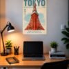 WhatsApp Image 2026-09-04 at 6.25.49 PM (1) Tokyo Tower Japan Travel Poster
