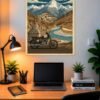 Leh-Ladakh – The Land of High Passes Travel Poster