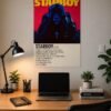 Starboy 2016 – The Weeknd Music Poster