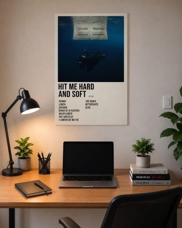 Hit Me Hard and Soft – 2024 Album Poster