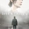 Silent Hill 2 Poster Silent Hill 2 poster showing a man walking through a foggy, deserted town with a woman’s face above him.