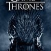 Game of Thrones – The Iron Throne Game of Thrones poster featuring the Iron Throne against a dark blue background