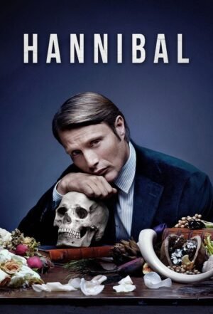 Hannibal Hannibal poster with a dark, elegant and unsettling composition.