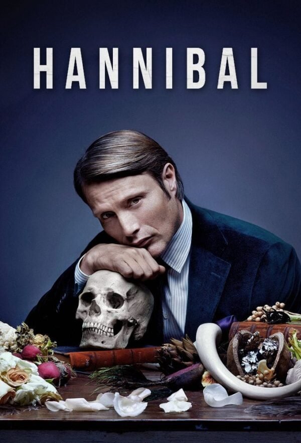Hannibal Hannibal poster with a dark, elegant and unsettling composition.