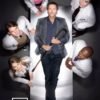 House M.D. promotional poster featuring a doctor standing at the center surrounded by medical team members.
